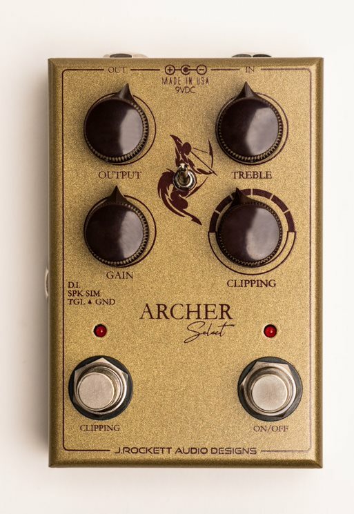 J. Rockett Audio Designs Archer Select Overdrive + Boost - Overdrive/Distortion/fuzz effectpedaal - Main picture