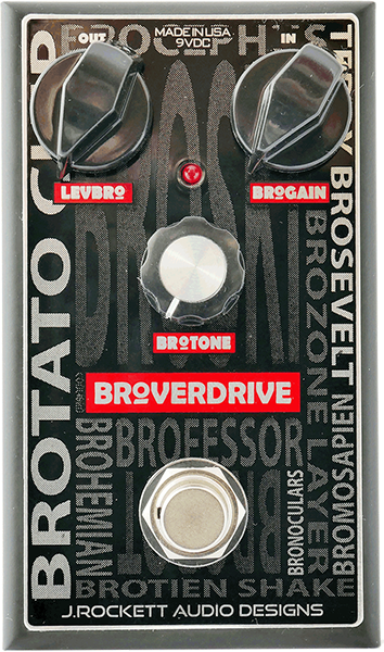 J. Rockett Audio Designs Broverdrive Overdrive - Overdrive/Distortion/fuzz effectpedaal - Main picture