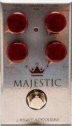 Overdrive/distortion/fuzz effectpedaal J. rockett audio designs Majestic Overdrive