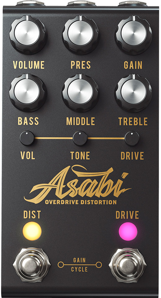 Jackson Audio Asabi Distortion - Overdrive/Distortion/fuzz effectpedaal - Main picture