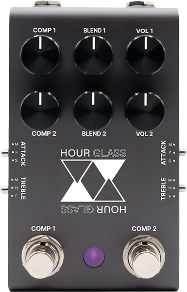 Jackson Audio Hour Glass Double Comp - Compressor/sustain/noise gate effect pedaal - Main picture