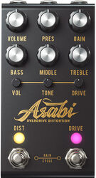 Overdrive/distortion/fuzz effectpedaal Jackson audio ASABI Distortion