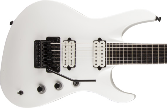 Jackson Chris Broderick Soloist 7 Pro Hh Dimarzio Fr Rw - Snow White - 7-snarige elektrische gitaar - Variation 2
