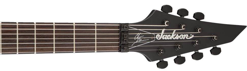 Jackson Chris Broderick Soloist 7 Pro - Satin Black - 7-snarige elektrische gitaar - Variation 3