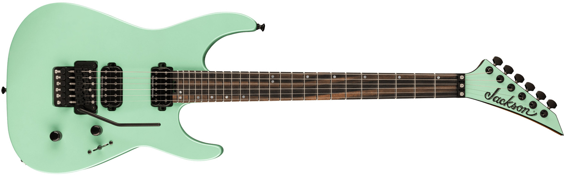 Jackson American Virtuoso 2h Seymour Duncan Fr Eb - Specific Ocean - Elektrische gitaar in Str-vorm - Main picture