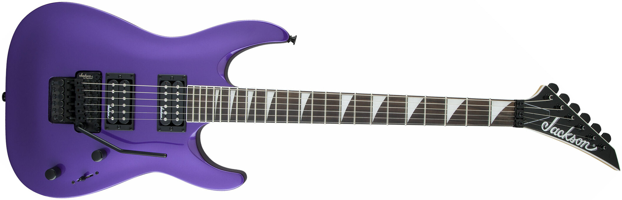 Jackson Dinky Archtop Js32 Dka 2h Fr Ama - Pavo Purple - Guitarra eléctrica de doble corte. - Main picture
