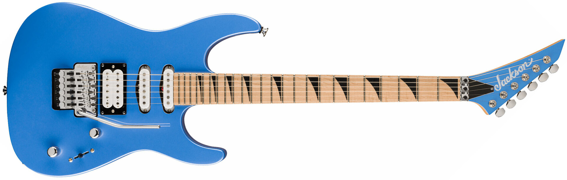 Jackson Dinky Dk3xr Hss Fr Mn - Frostbyte Blue - Elektrische gitaar in Str-vorm - Main picture