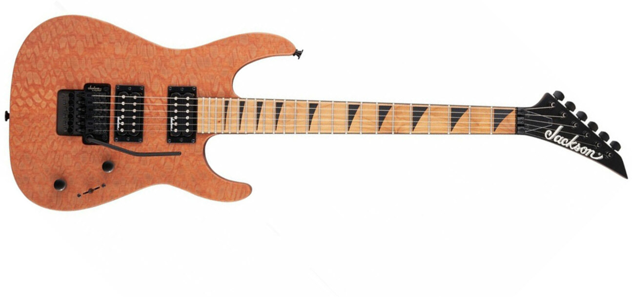 Jackson Dinky Js42 Lacewood Fsr Ltd 2h Fr Mn - Natural Satin - Elektrische gitaar in Str-vorm - Main picture