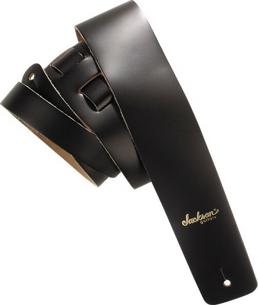 Jackson J1 Leather Strap Xl Black - Gitaarriem - Main picture