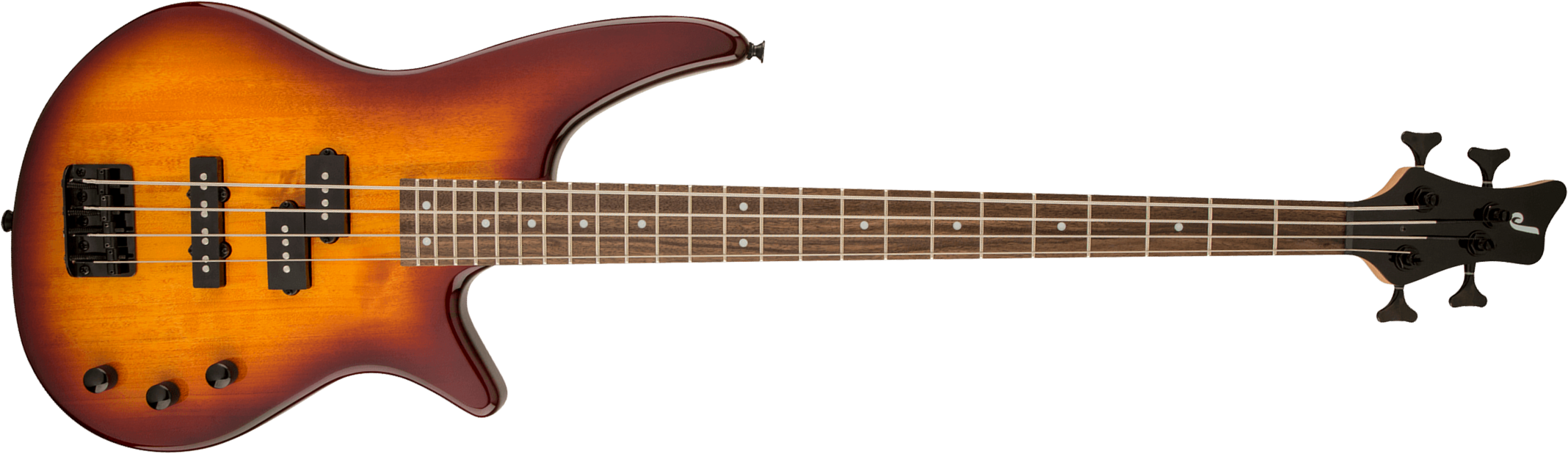 Jackson Js2 Spectra Bass Active Lau - Tobacco Burst - Solid body elektrische bas - Main picture