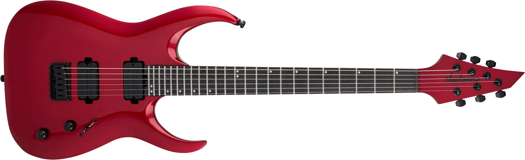 Jackson Misha Mansoor Juggernaut Ht6 Signature 2h Ht Eb - Red Crystal - Kenmerkende elektrische gitaar - Main picture