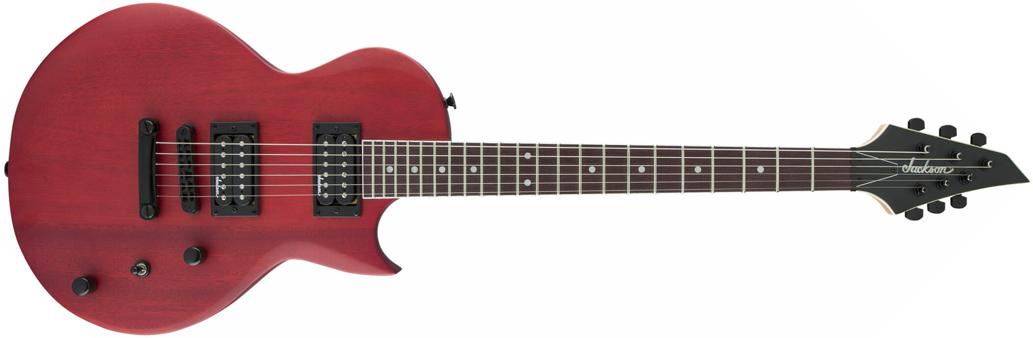 Jackson Monarkh Sc Js22 2h Ht Ama - Red Stain - Enkel gesneden elektrische gitaar - Main picture