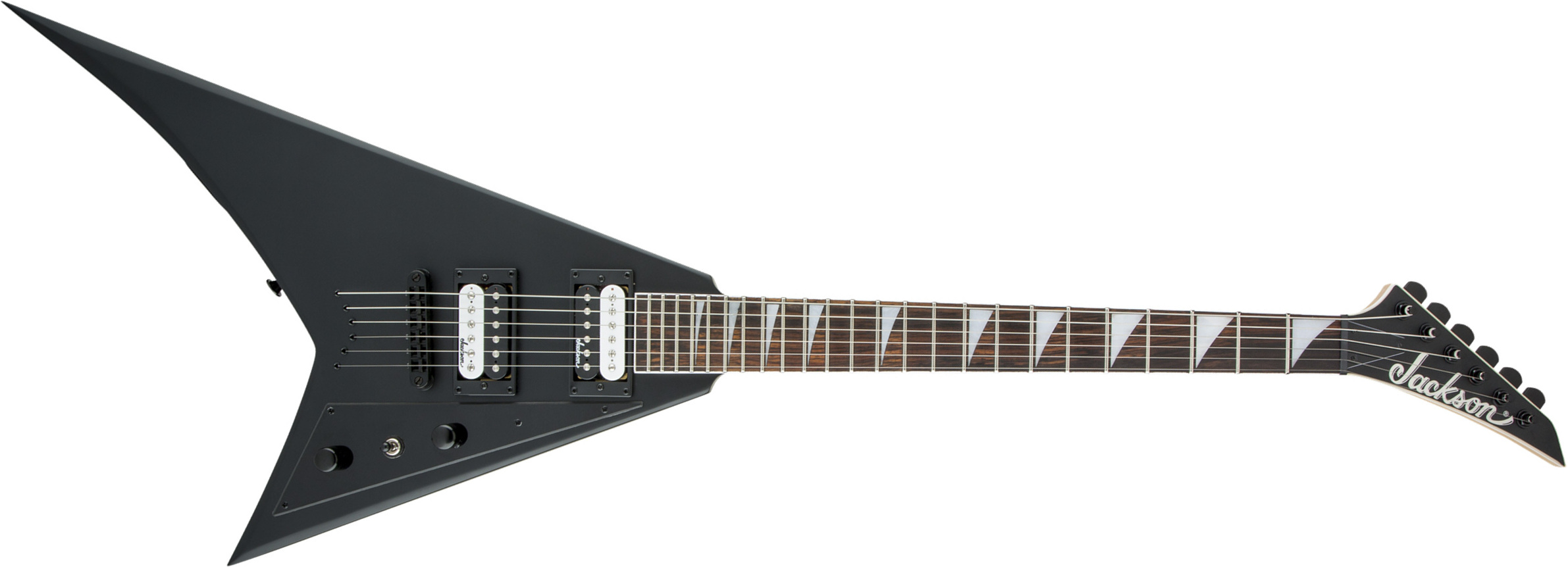 Jackson Randy Rhoads Js32t 2h Ht Ama - Satin Black - Metalen elektrische gitaar - Main picture