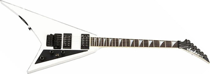 Jackson Randy Rhoads Select Rr1 Usa Hh Ht Eb - Snow White - Metalen elektrische gitaar - Main picture