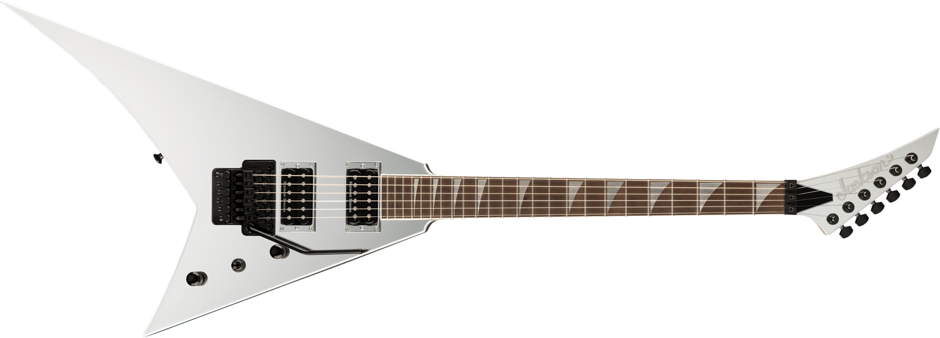 Jackson Rhoads Rr24 Pro Plus 2h Seymour Duncan Fr Eb - Mirror - Metal elektrische gitaar - Main picture
