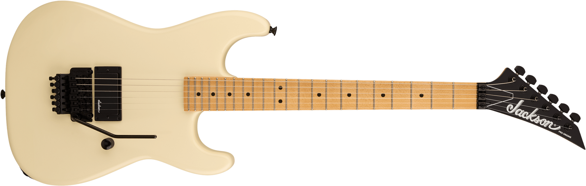 Jackson San Dimas Sd1a H Fr Mpl Pro Origins 1985 Mex 1h Fr Mn - Vanilla Shake - Elektrische gitaar in Strat vorm - Main picture