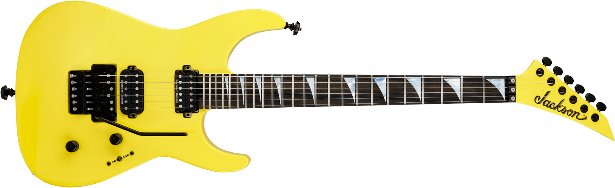 Jackson Sl2dx American Soloist Usa 2h Seymour Duncan Fr Eb - Lemon Ice - Metalen elektrische gitaar - Main picture