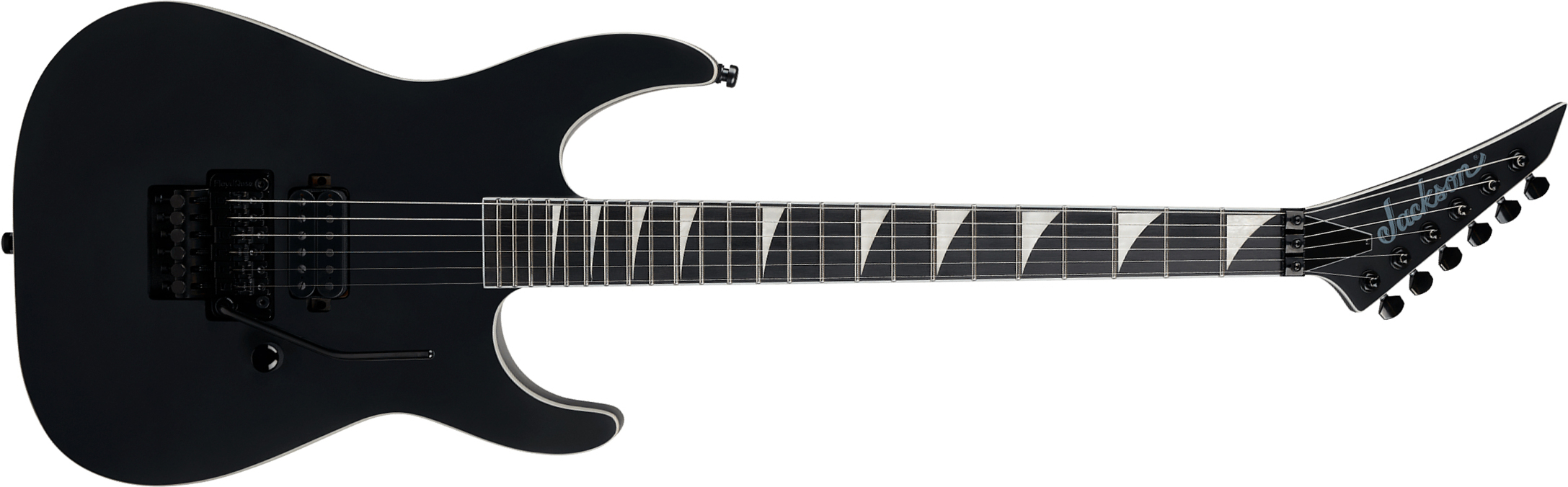 Jackson Soloist Sl1a Pure Metal Pro Plus 1h Fr Eb - 18/02 - Satin Black - Metal elektrische gitaar - Main picture