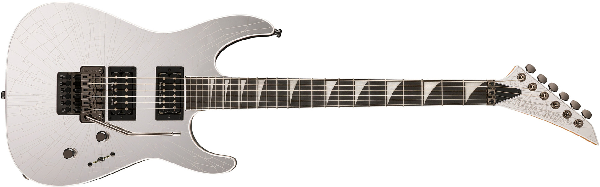 Jackson Soloist Sl2 Pro Plus 2h Seymour Duncan Fr Eb - Shattered Mirror - Elektrische gitaar in Str-vorm - Main picture