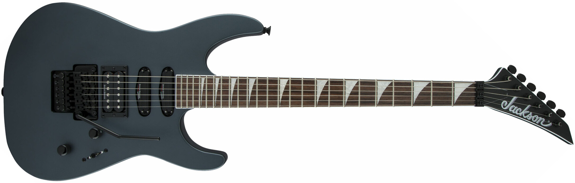 Jackson Soloist Sl3x Hss Fr Rw - Satin Graphite - Elektrische gitaar in Str-vorm - Main picture