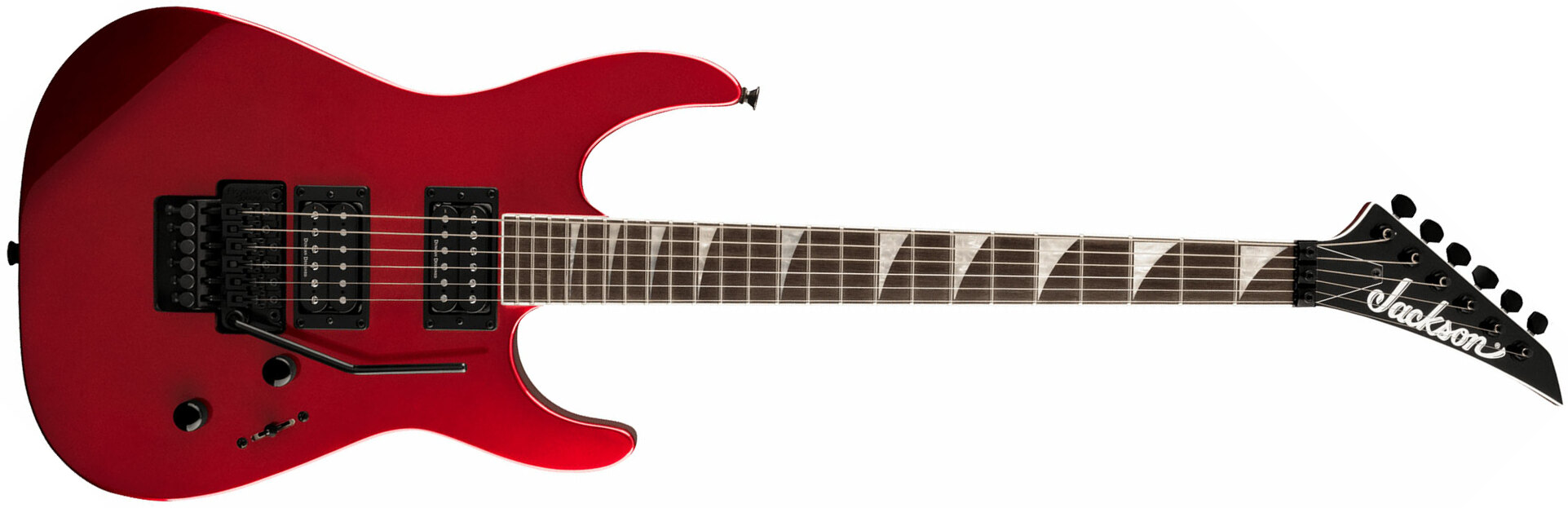 Jackson Soloist Slx Dx 2h Fr Lau - Red Crystal - Elektrische gitaar in Str-vorm - Main picture