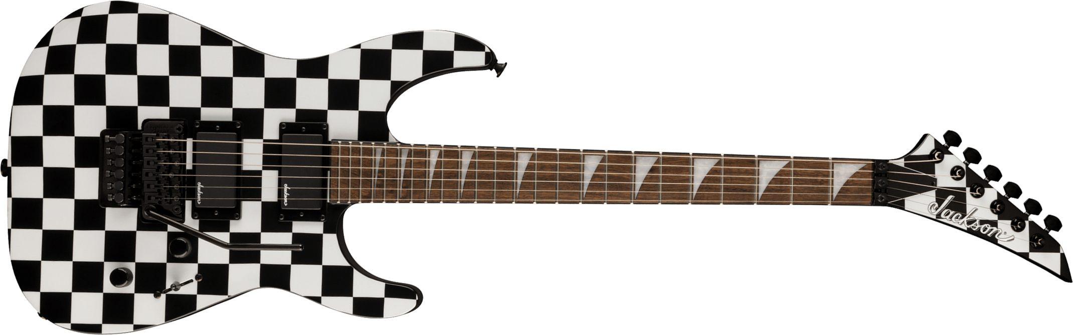 Jackson Soloist Slx Dx 2h Fr Lau - Checkered Past - Elektrische gitaar in Str-vorm - Main picture