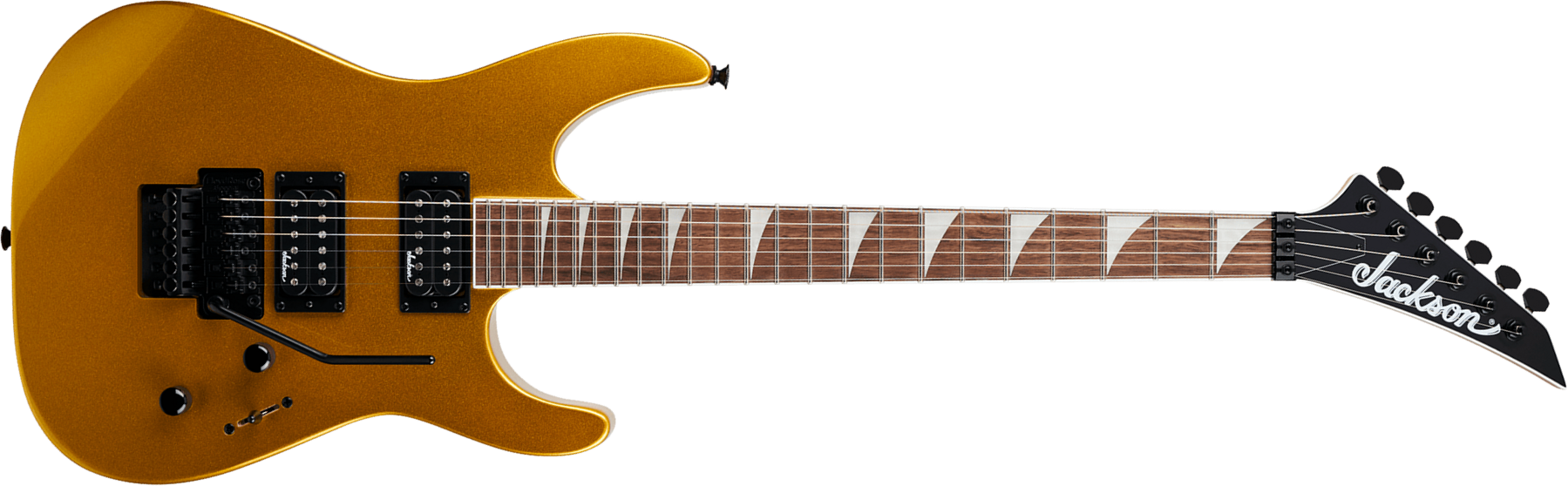 Jackson Soloist Slx Dx X-series 2h Fr Lau - Gold Bullion - Metal elektrische gitaar - Main picture