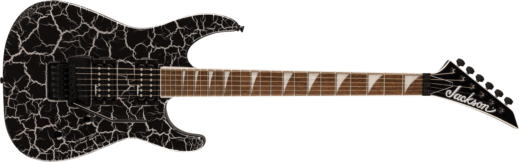 Jackson Soloist Slx Dx X-series Fr 2h Lau - Silver Mercury Crackle - Metalen elektrische gitaar - Main picture