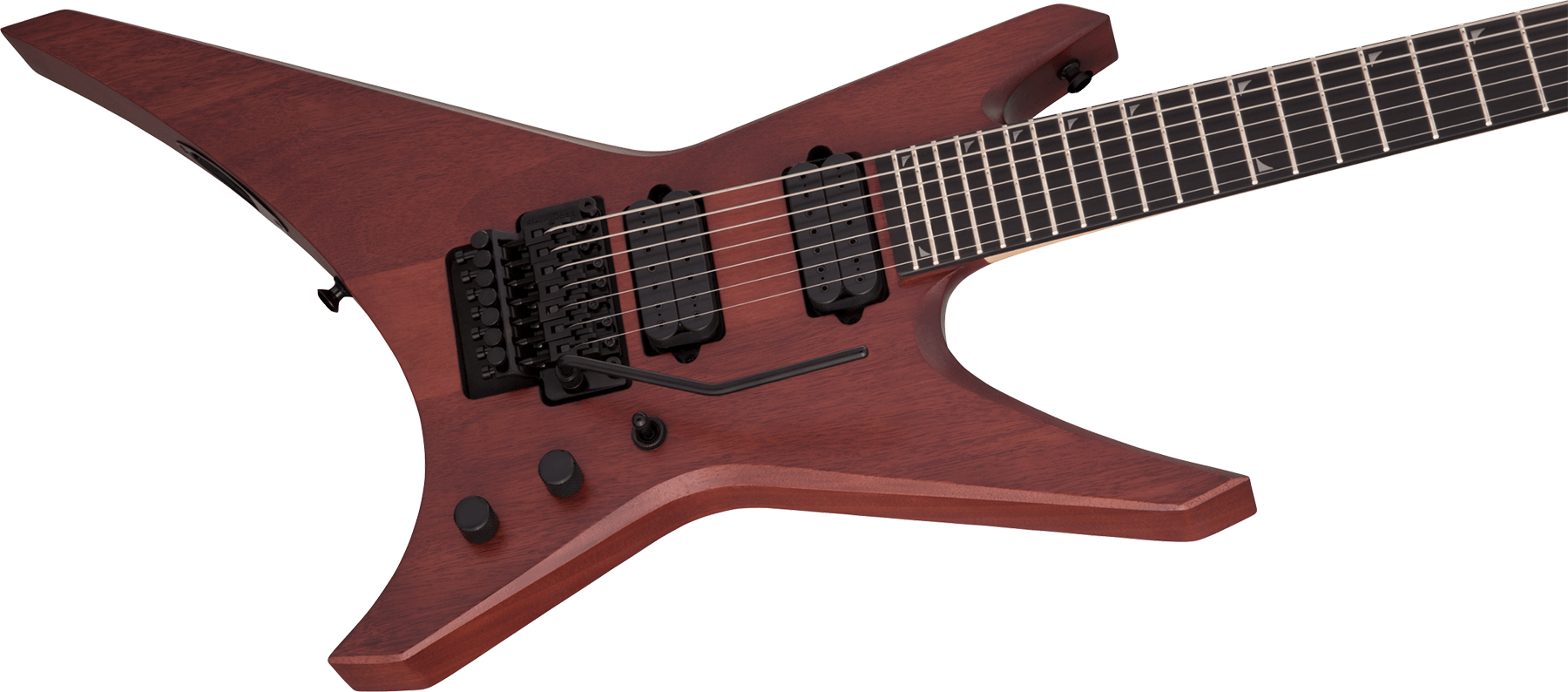 Jackson Dave Davidson Warrior Wr7 Mah Pro Signature 2h Dimarzio Fr Eb - Walnut Stain - 7-snarige elektrische gitaar - Variation 2