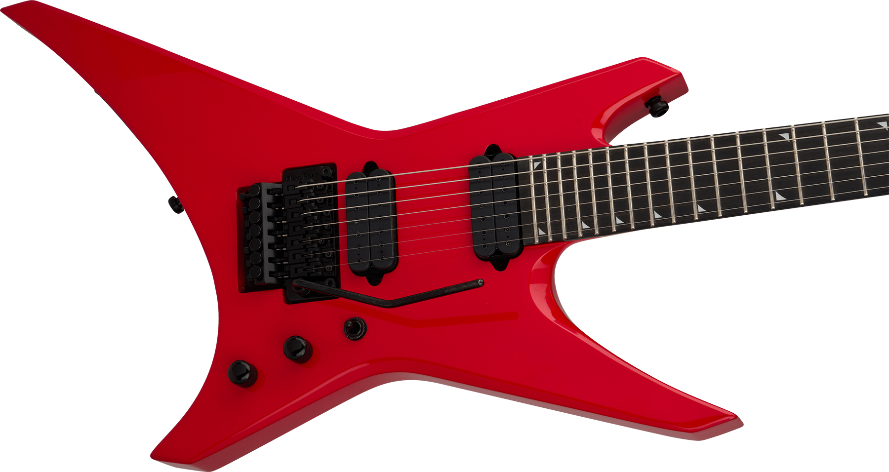 Jackson Dave Davidson Wr7 Pro Signature 7c Baryton 2h Dimarzio Fr Eb - Ferrari Red - Bariton elektrische gitaar - Variation 2