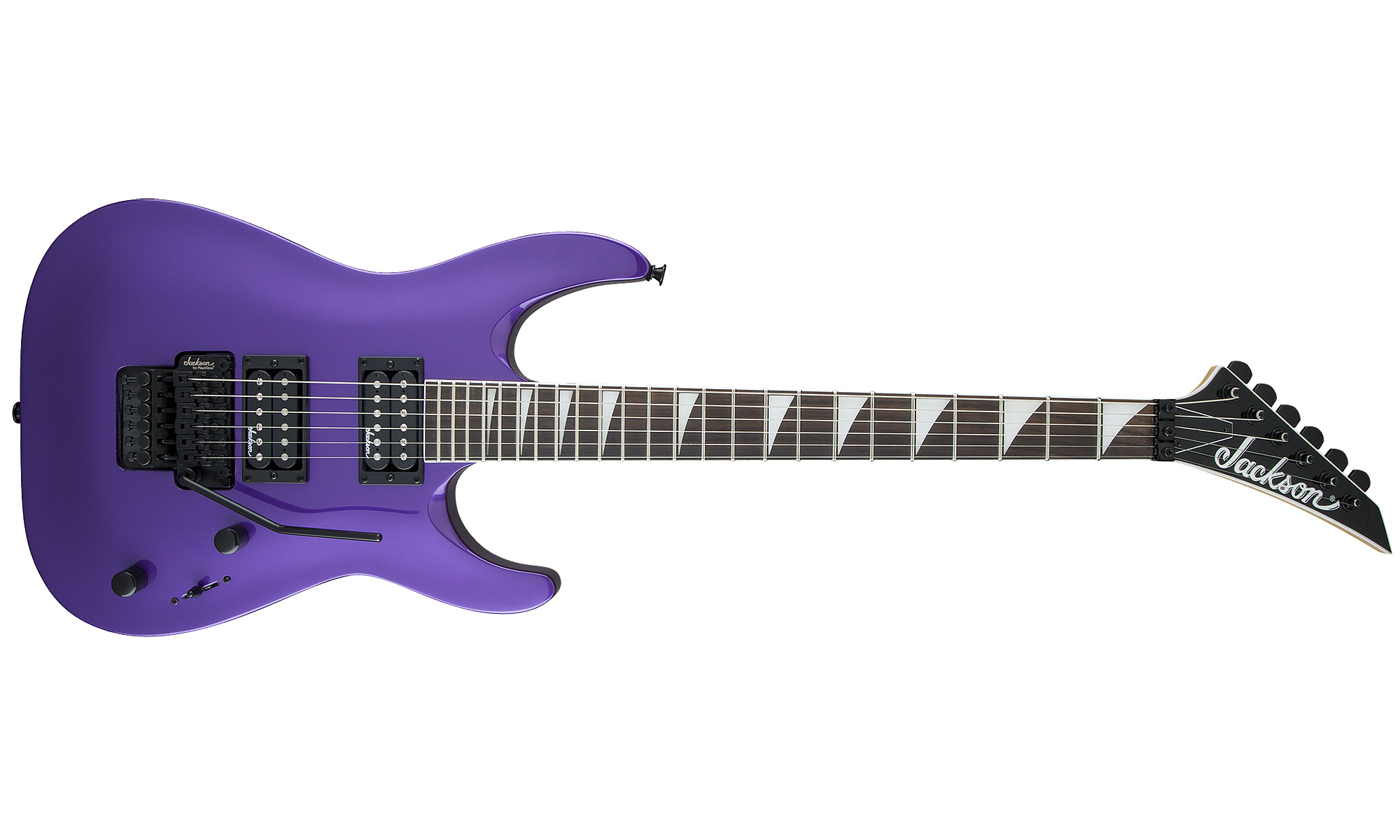 Jackson Dinky Arch Top Js32 Dka Hh Floyd Rose Rw - Pavo Purple - Elektrische gitaar in Str-vorm - Variation 1