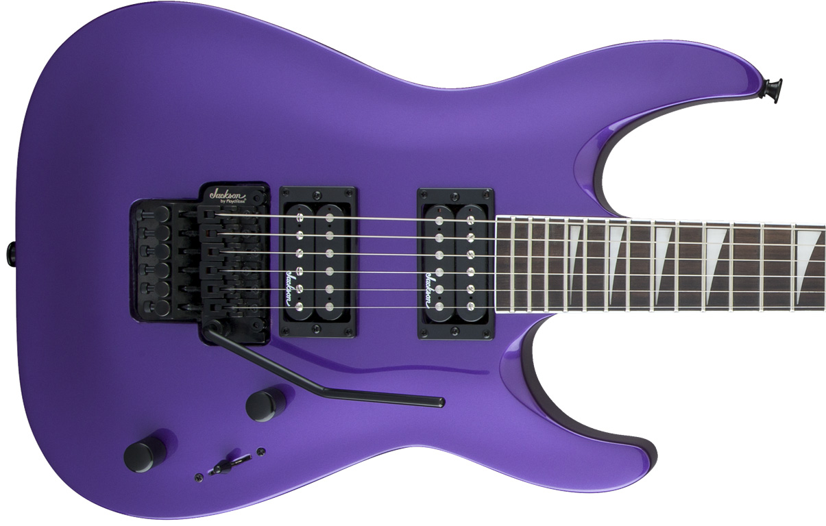 Jackson Dinky Arch Top Js32 Dka Hh Floyd Rose Rw - Pavo Purple - Elektrische gitaar in Str-vorm - Variation 2