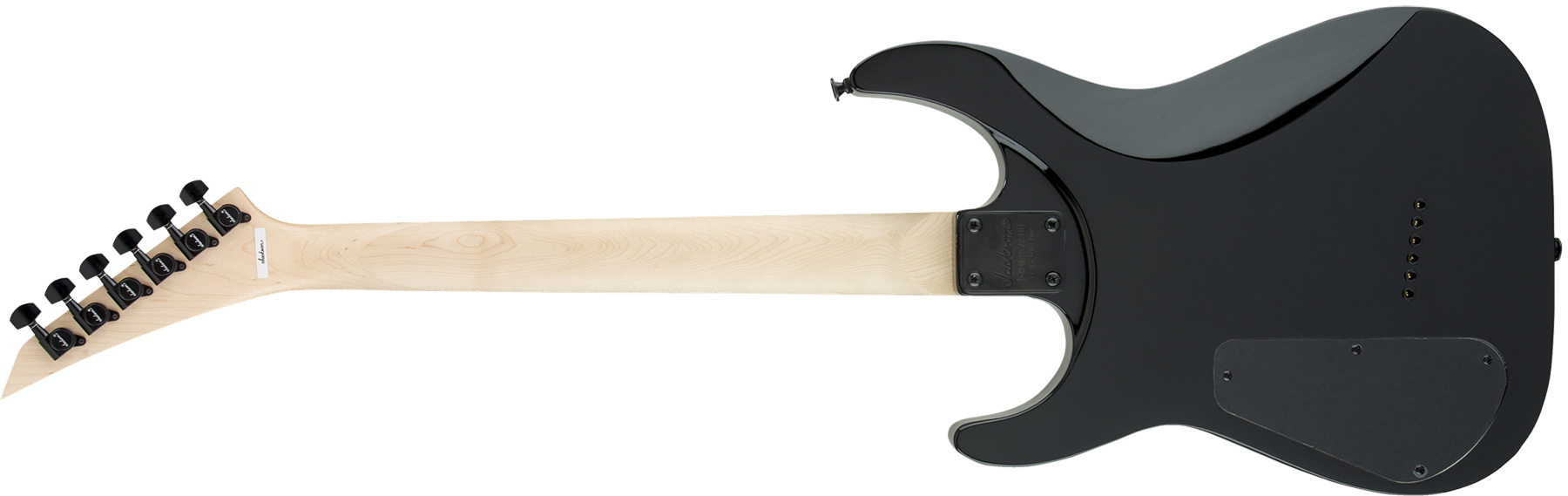 Jackson Dinky Arch Top Js32tq Dka  Hh Ht Ama - Transparent Black - Metalen elektrische gitaar - Variation 1