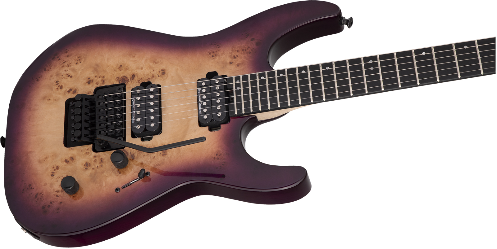 Jackson Dinky Dk2p Pro 2h Seymour Duncan Fr Eb - Purple Sunset - Elektrische gitaar in Str-vorm - Variation 2