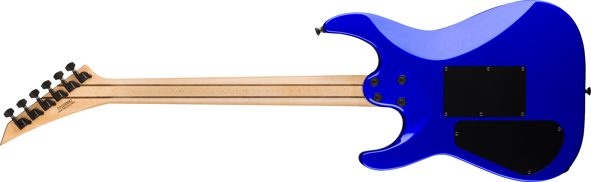 Jackson Dinky Dka Pro Plus 2h Seymour Duncan Fr Eb - Indigo Blue - Elektrische gitaar in Str-vorm - Variation 1