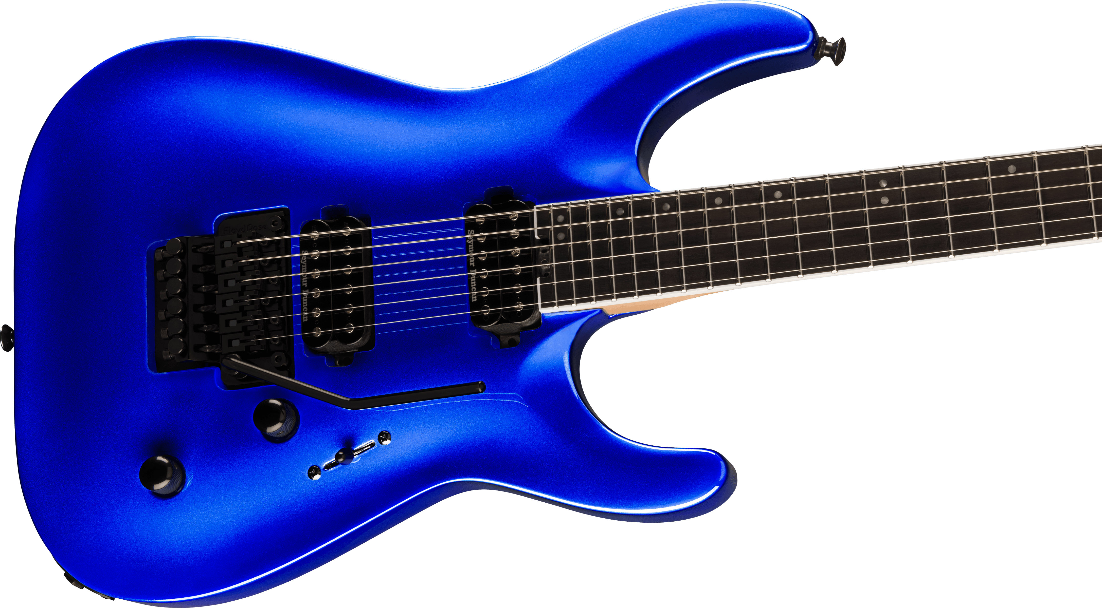 Jackson Dinky Dka Pro Plus 2h Seymour Duncan Fr Eb - Indigo Blue - Elektrische gitaar in Str-vorm - Variation 3