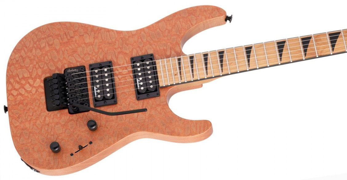 Jackson Dinky Js42 Lacewood Fsr Ltd 2h Fr Mn - Natural Satin - Elektrische gitaar in Str-vorm - Variation 2