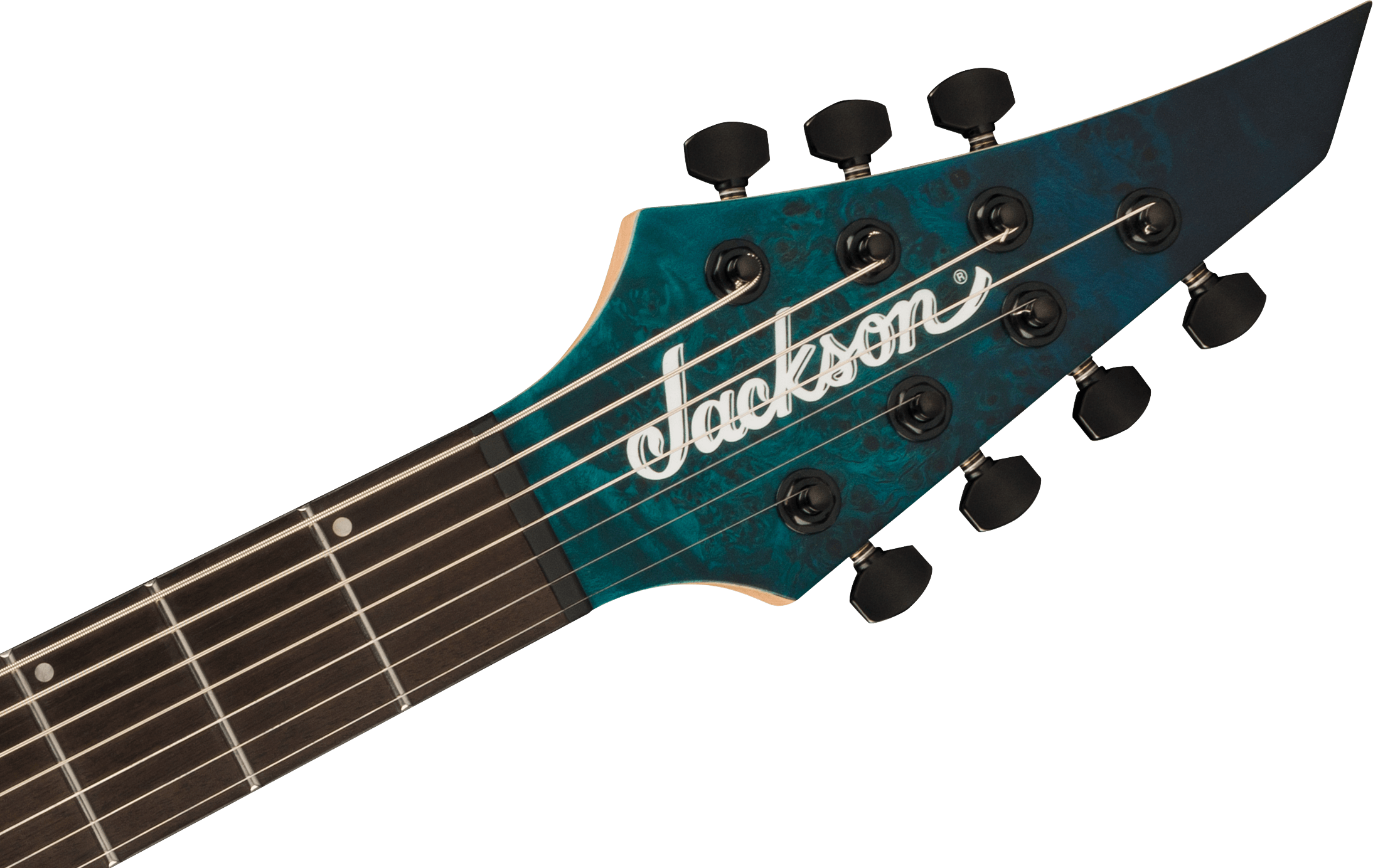 Jackson Dinky Mdk7p Pro Plus 2h Bare Knuckle Eb - Chlorine Burst - 7-snarige elektrische gitaar - Variation 4