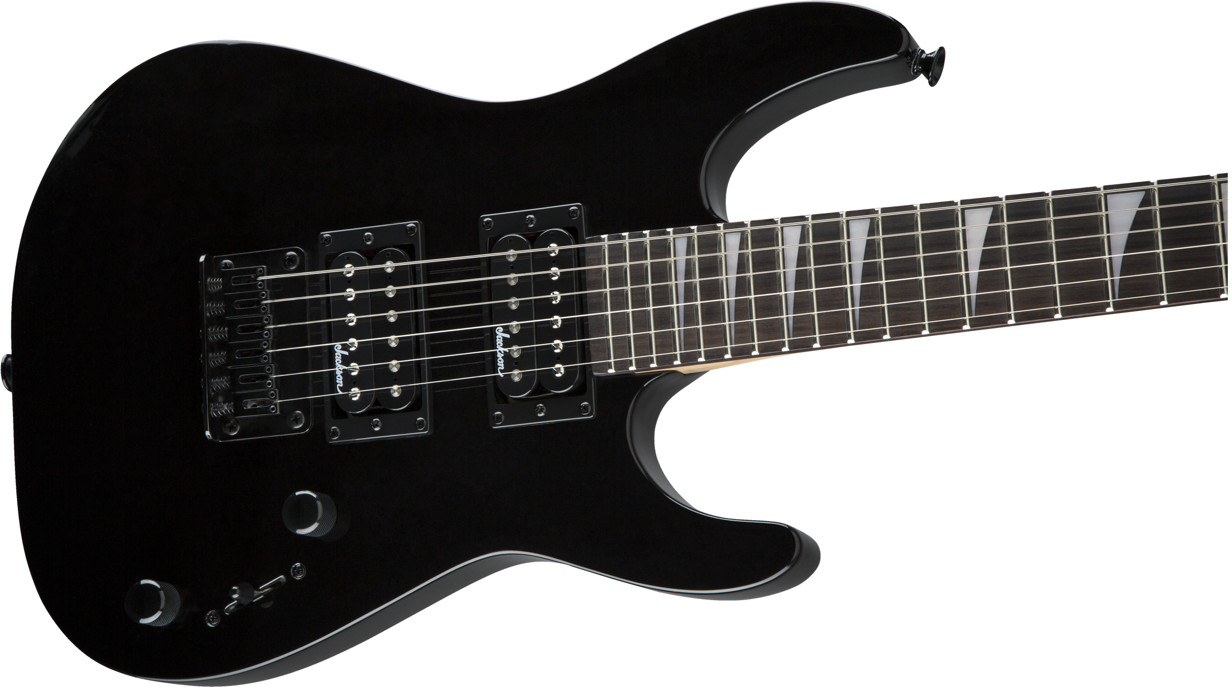 Jackson Dinky Minion Js1x Diapason Court 2h Ht Ama - Black - Elektrische gitaar voor kinderen - Variation 2