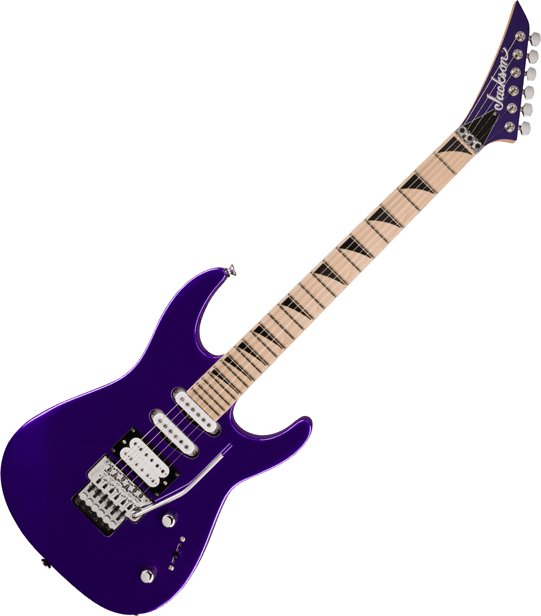Jackson Dinky Dk3xr Hss Fr Mn - Deep Purple Metallic - Elektrische gitaar in Str-vorm - Variation 1