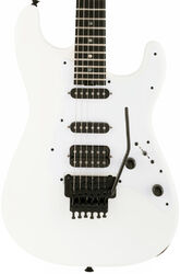 Elektrische gitaar in str-vorm Jackson Adrian Smith USA San Dimas SD - Snow white