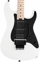 Elektrische gitaar in str-vorm Jackson Adrian Smith USA San Dimas SDM - Snow white