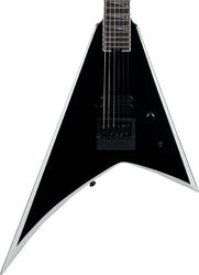 Kenmerkende elektrische gitaar Jackson Christian Andreu Pro Plus Rhoads RR24 EVTN - Black w/ White Bevels