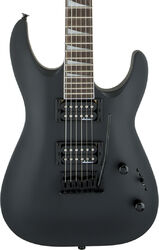 Metalen elektrische gitaar Jackson Dinky Arch Top JS22 DKA - Satin black