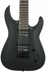 7-snarige elektrische gitaar Jackson Dinky Arch Top JS22-7 DKA HT - Satin black
