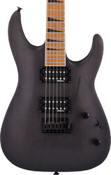 Elektrische gitaar in str-vorm Jackson Dinky Arch Top JS24 DKAM - Black stain