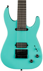 7-snarige elektrische gitaar Jackson Pro Series Signature Josh Smith Soloist SL7 ET - Aquamarine