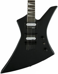 Metalen elektrische gitaar Jackson Kelly JS32T - Black satin
