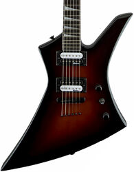 Metalen elektrische gitaar Jackson Kelly JS32T - Viola burst
