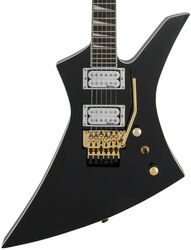Metalen elektrische gitaar Jackson Kelly KEX - Black